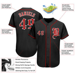 Custom Baseball Shirt with Custom Name Number Stitched Printed Name Number