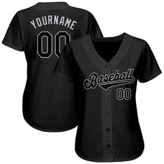 Custom Baseball Uniform with Personalized Team Logo Stitched Printed Name Number