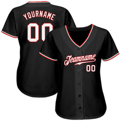 Custom Button Down Baseball Jersey Stitched Printed