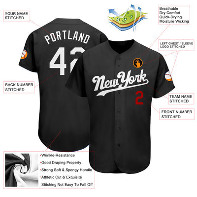 Custom Baseball Shirt with Name and Number Sublimated or Embroidered
