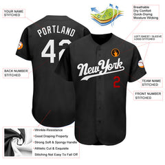 Custom Baseball Shirt with Name and Number Sublimated or Embroidered