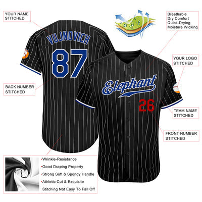 Custom Baseball Jersey with Team Name and Logo for Competition Outfit