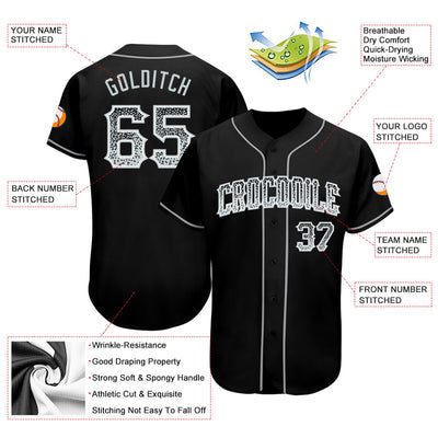 Custom Baseball Shirt with Name Number and Logo for Baseball Players