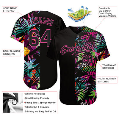 Custom Button Down Baseball Jersey Stitched Printed