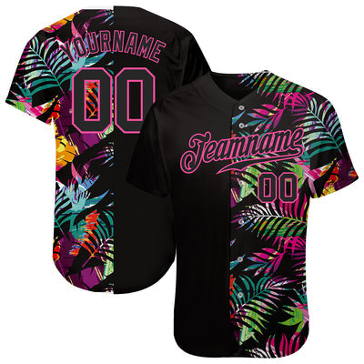 Custom Button Down Baseball Jersey Stitched Printed
