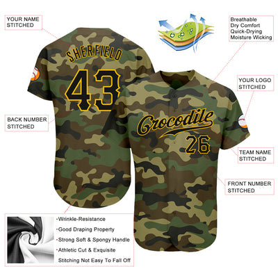 Custom Button Down Baseball Jersey with Custom Names and Numbers