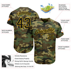 Custom Button Down Baseball Jersey with Custom Names and Numbers