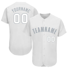 Custom Button Down Baseball Jersey with Custom Team Logo