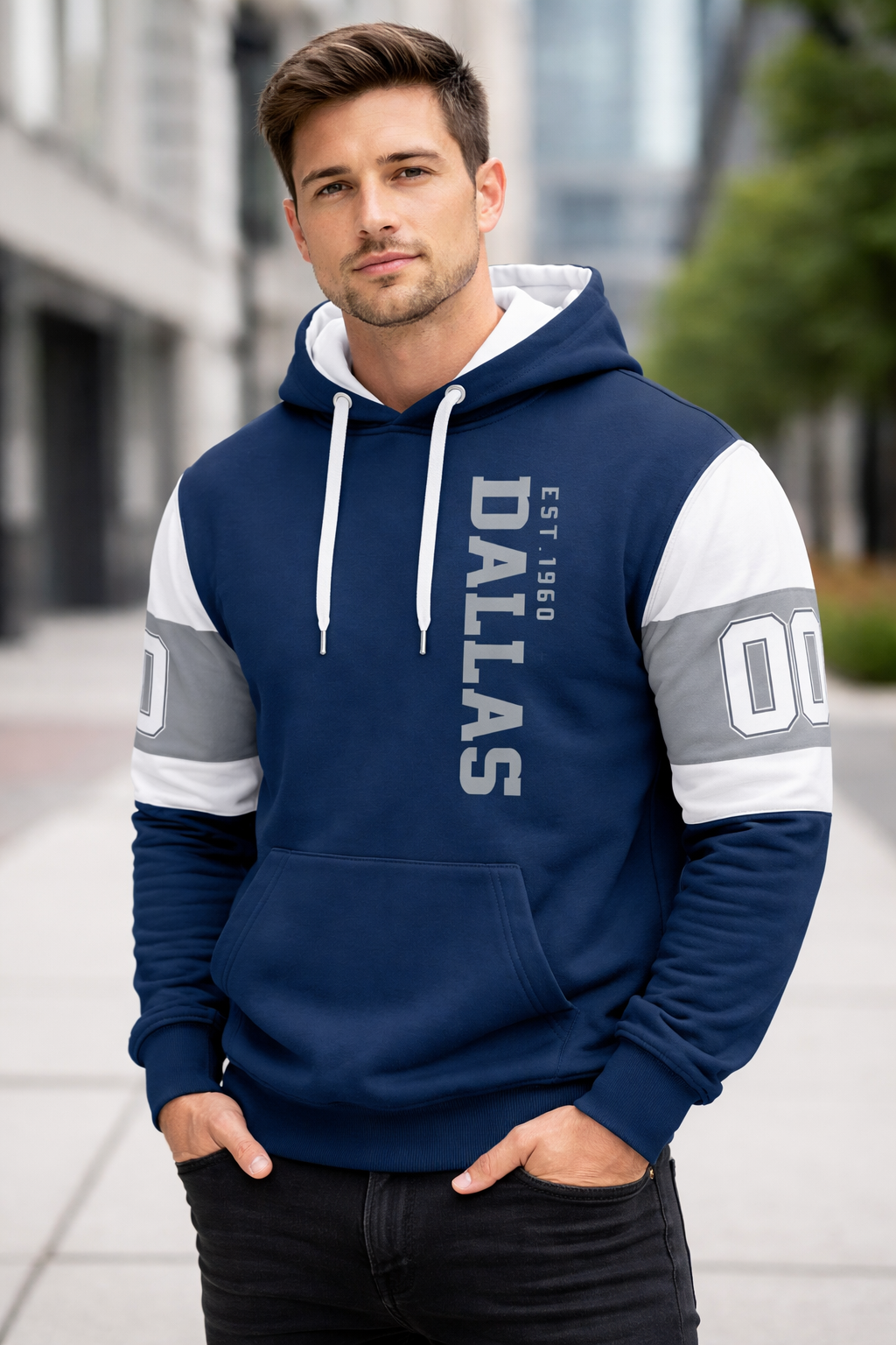 Printed Custom Printed Pullover Hoodie with Brand Logo for Conference Groups