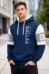 Outdoor Custom Printed Pullover Hoodie for Class Reunion Groups and Business Apparel