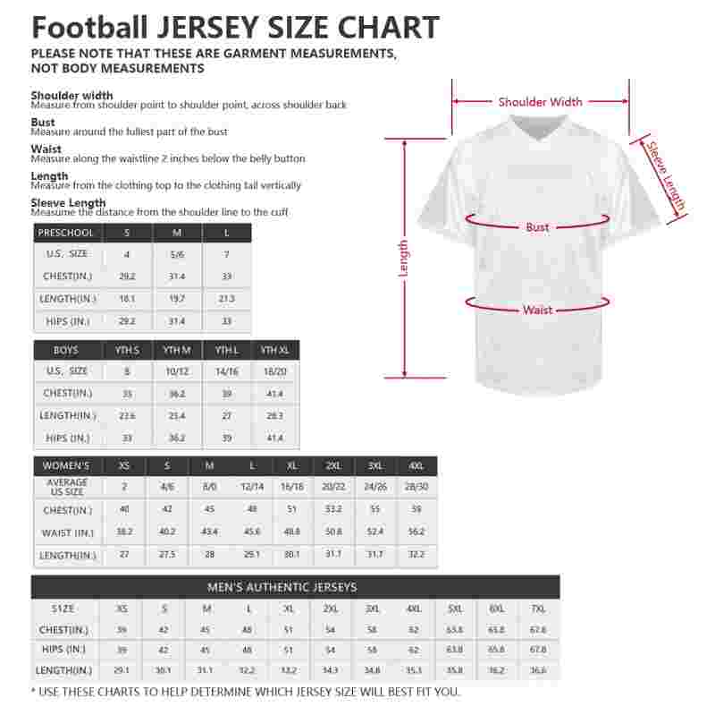 Custom Football Uniform Stitched Printed for Mothers Day Gift