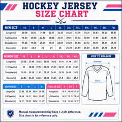 Personalized Hockey Jersey Retro for Team Captains with Custom Chest Logo Back Name Number and Sleeve Patch