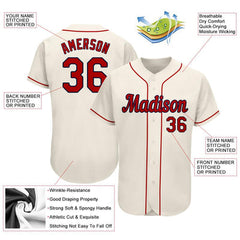 Custom Baseball Jersey Shirt with Custom Team Logo