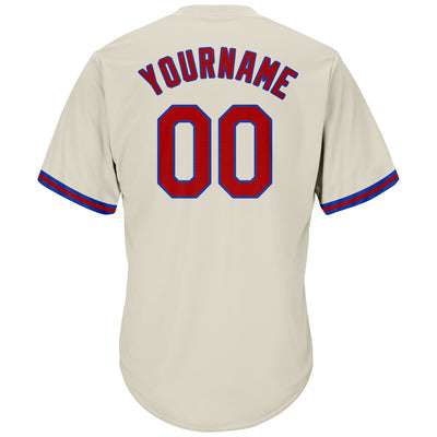 Custom Button Down Baseball Jersey Stitched Printed for Baseball Moms