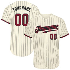 Varsity Style Custom Baseball Uniform with Name and Number
