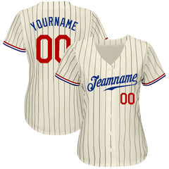 Custom Button Down Baseball Jersey with Player Name and Number