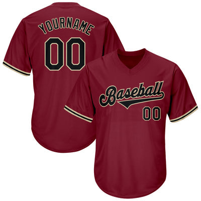 Custom Baseball Jersey Shirt with Custom Name Number Sublimated