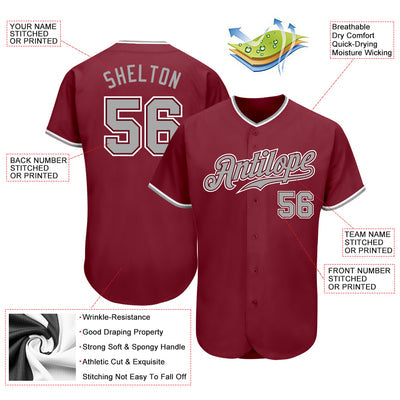 Custom Baseball Team Jersey Embroidered