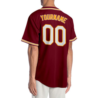 Custom Baseball Shirt with Team Logo and Number