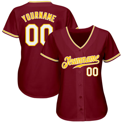 Custom Baseball Shirt with Player Name and Number for Team Captains