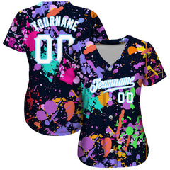 Custom Baseball Team Jersey with Custom Text and Number for Practice Wear