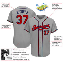 Custom Baseball Jersey Shirt with Name Number and Logo