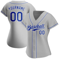 Custom Button Down Baseball Jersey Embroidered Team Logo