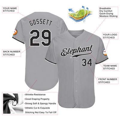 Custom Baseball Jersey Shirt with Team Logo and Number for Fan Groups