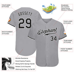 Custom Baseball Jersey Shirt with Team Logo and Number for Fan Groups