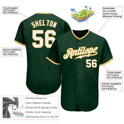 Custom Button Down Baseball Jersey Sublimated or Embroidered