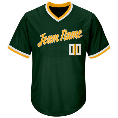 Oversized Custom Baseball Team Uniform with Personalized Name Number