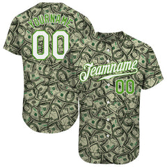 Custom Button Down Baseball Jersey for Baseball Players