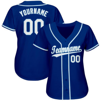 Personalized Style Custom Button Down Baseball Jersey with Personalized Team Logo