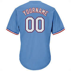 Personalized Baseball Shirt Streetwear with Custom Name Number