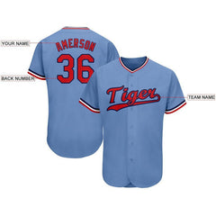 Stitched Printed Personalized Baseball Shirt with Custom Name Number