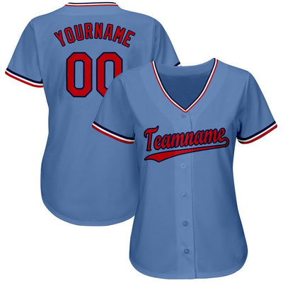 Stitched Printed Personalized Baseball Shirt with Custom Name Number