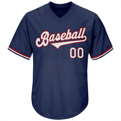 Custom Baseball Team Uniform with Name Number and Logo Stitched Printed
