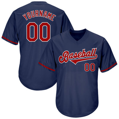 Custom Team Baseball Jersey with Custom Names and Numbers for Baseball Fans