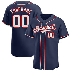 Regular Fit Custom Baseball Team Uniform with Name Number and Logo