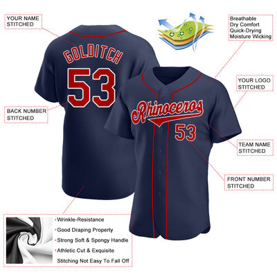 Custom Baseball Jersey Shirt Stitched Printed Name Number