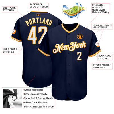 Custom Baseball Uniform with Custom Name Number for Fan Groups
