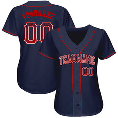 Personalized Baseball Jersey with Team Name and Logo Stitched Printed Team Logo