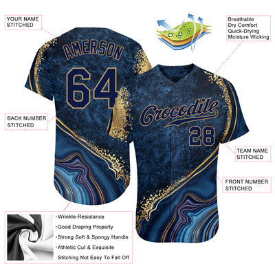 Custom Button Down Baseball Jersey with Personalized Name Number for Birthday Gift