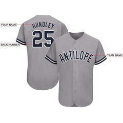Custom Baseball Shirt Short Sleeve with Team Logo and Number