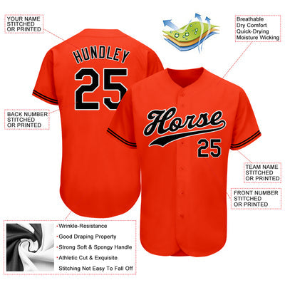 Custom Baseball Jersey Shirt with Custom Text and Number for Sports Fans
