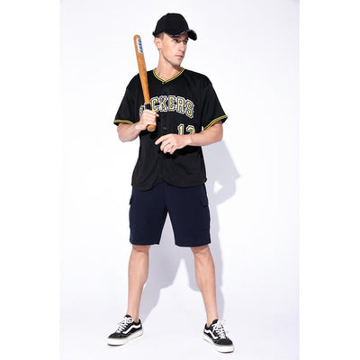 Custom Baseball Team Uniform with Player Name and Number for Sports Fan Gift