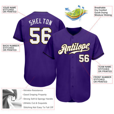 Custom Button Down Baseball Jersey Stitched Printed for Baseball Moms