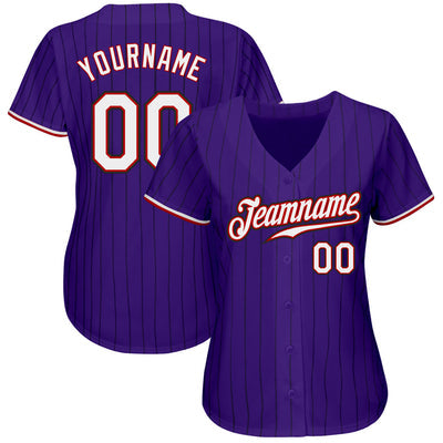 Custom Button Down Baseball Jersey with Custom Names and Numbers