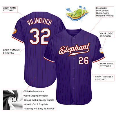 Custom Button Down Baseball Jersey with Custom Names and Numbers