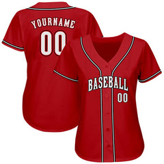 Custom Button Down Baseball Jersey with Name Number and Logo Stitched Printed